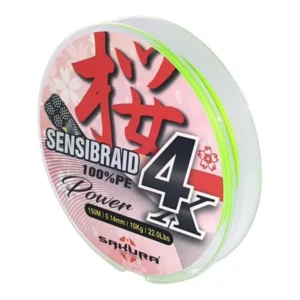 Żyłka spinningowa Sakura Sensibraid 150 m-0,14 mm-10 kg